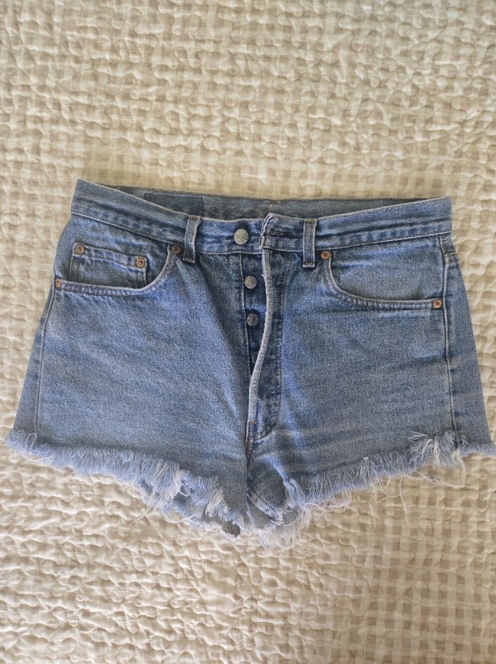Levi's Vintage 90's 501 Shorts, Made In USA, Classic, Western, Cowgirl, Beach